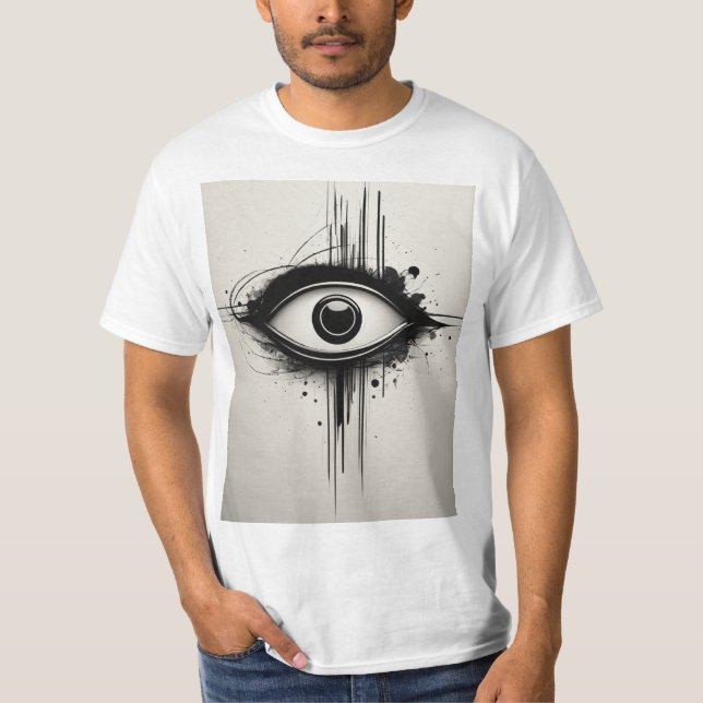 Öga-logg T Shirt (Framsida)
