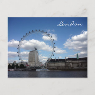 öga london-hjul vykort