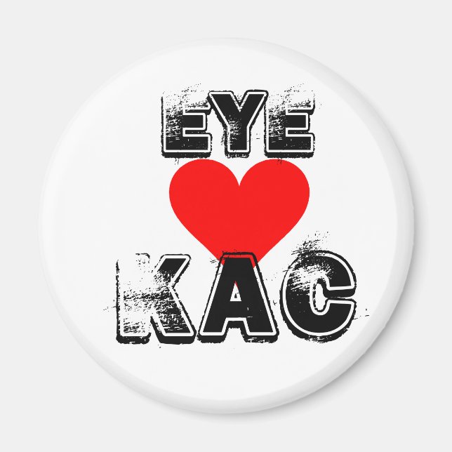 ÖGA Luv KaC Magnet (Framsidan)