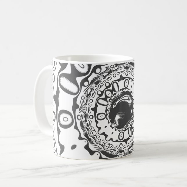 Öga med hypnotisk pupil (eller spelar ingen roll s kaffemugg (Framsida vänster)