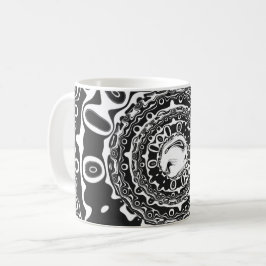 Öga med hypnotisk pupil (eller spelar ingen roll s kaffemugg