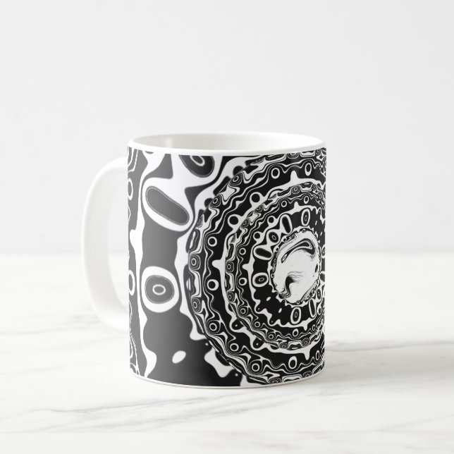 Öga med hypnotisk pupil (eller spelar ingen roll s kaffemugg (Framsida vänster)