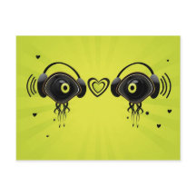 Öga med små hjärtan