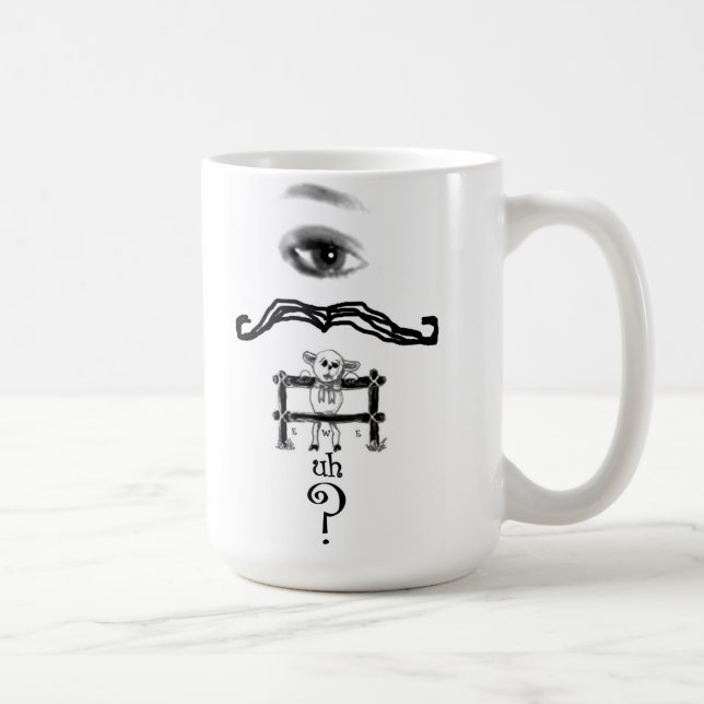 Öga Mustache Ewe Mugg (Höger)