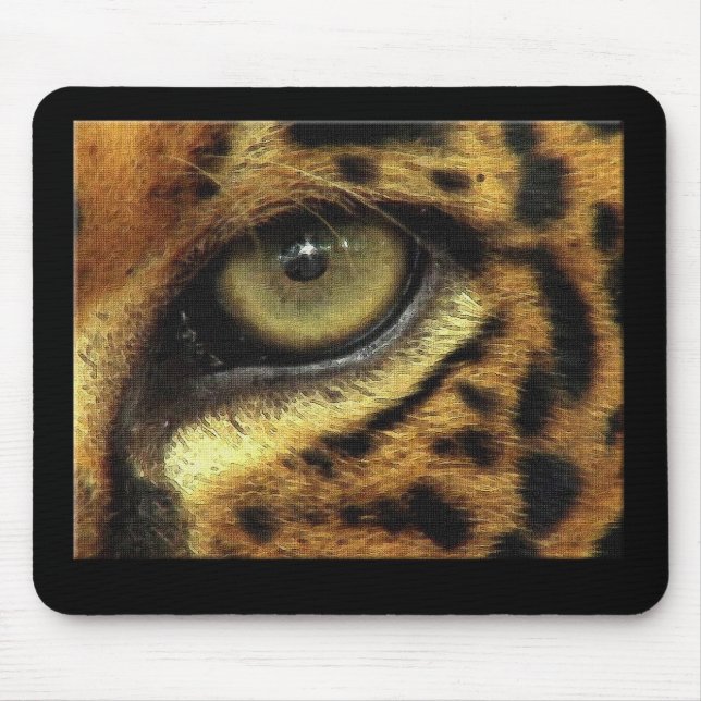 "ÖGA of JAGUAR" Mousepad Musmatta (Framsidan)