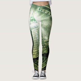 "Öga of Providence" Money Pyramid Leggings