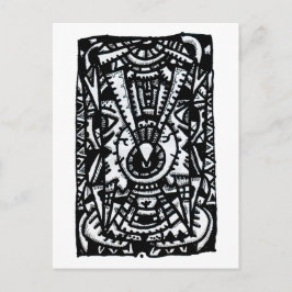 Öga-Öga av Brian Benson Postcard Vykort