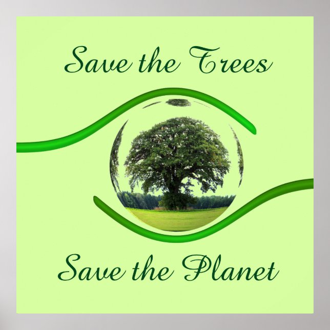 Öga om ekologi poster (Framsidan)