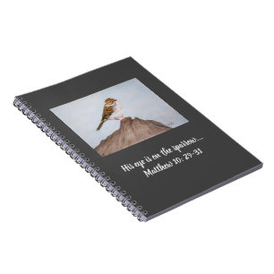 Öga på den bärbara minidatorn Sparrow Anteckningsbok