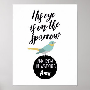Öga på Sparrowväggkonst Poster