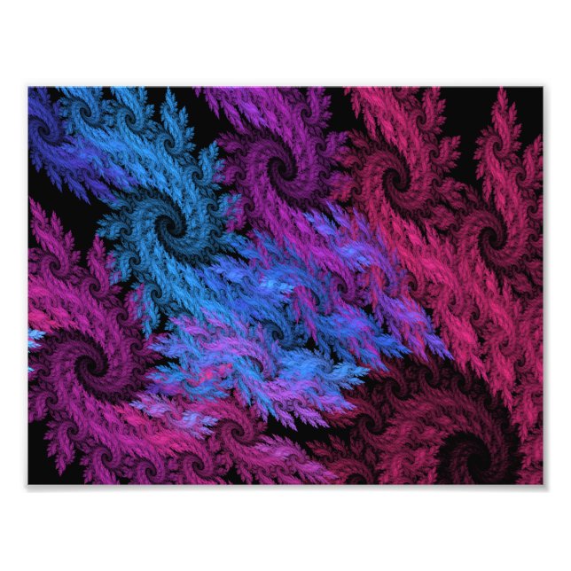 Öga på Storms Photo Print Fototryck (Framsidan)