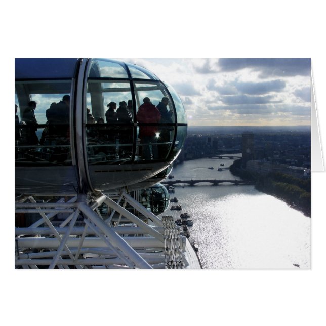 Öga Pod Hälsningskort (Framsidan Horizontal)