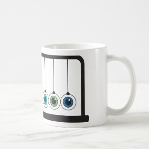 Öga-Poppa Newtons vagga muggen Kaffemugg