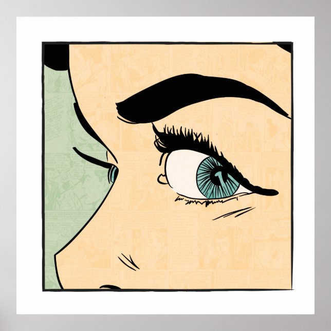 Öga Poster (Framsidan)