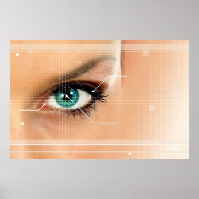 Öga Poster (Framsidan)