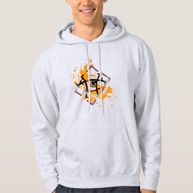 Öga Ram Hoodie (Framsida)