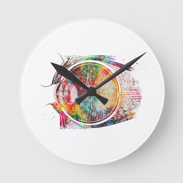 Öga Rund Klocka (Framsida)