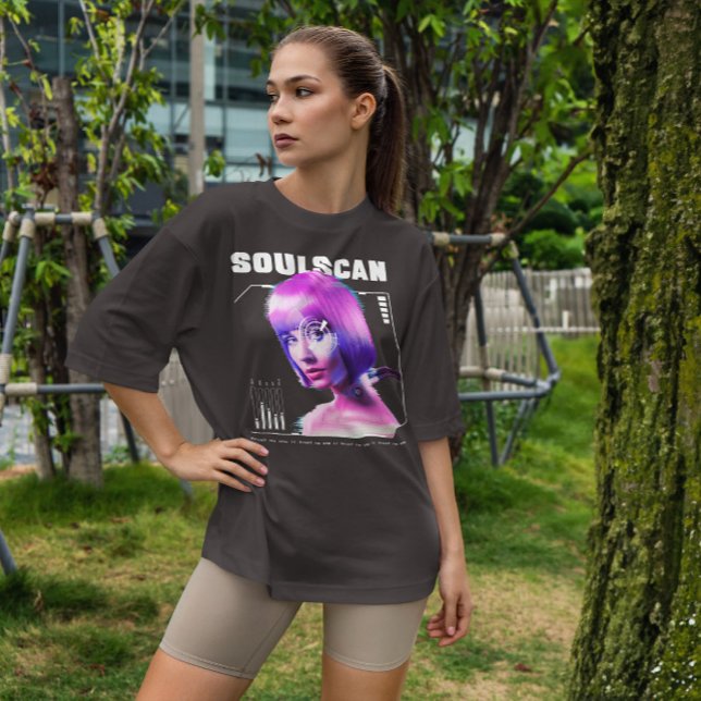 Öga Scan Woman T Shirt (Skapare uppladdad)