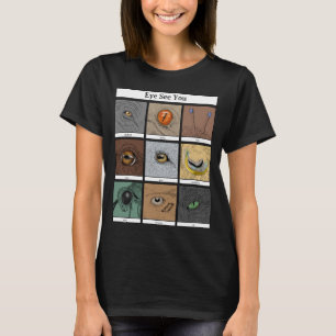 Öga Se dig, djurparken, ögon T Shirt