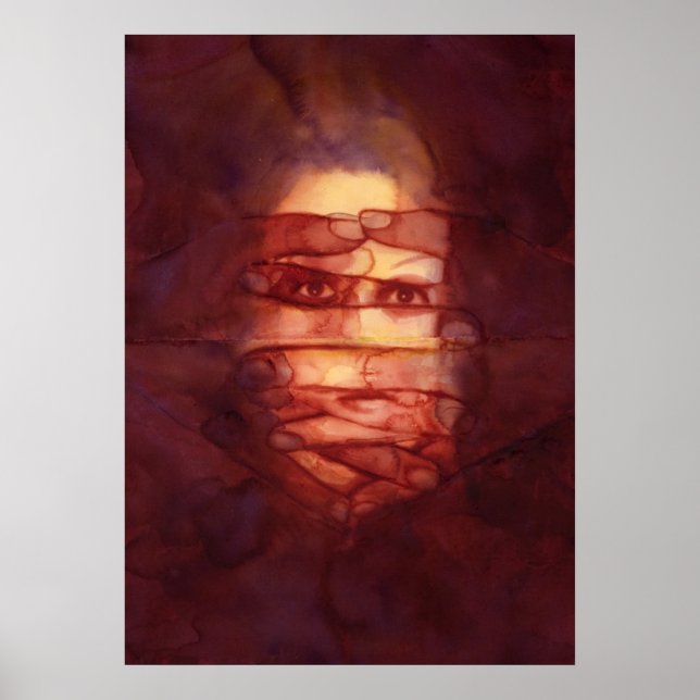 Öga Shadow Poster (Framsidan)