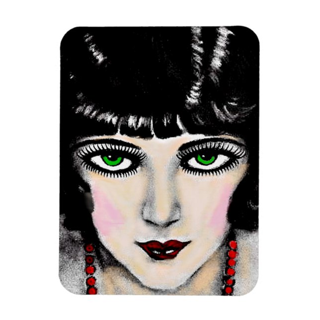 öga som charm magnet (Vertikal)