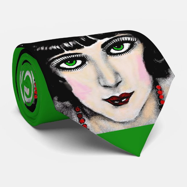 öga som charm slips (Rullad)