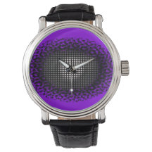 Öga Spy Lila Pop Art Watch