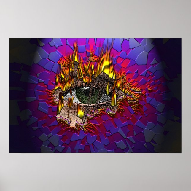 Öga Spy Poster (Framsidan)