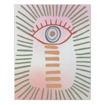 Öga Stigning Boho Art