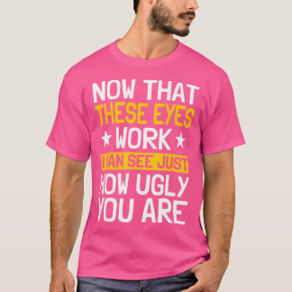 Öga Surgery Doktor Strong Patient Survivor Ophthal T Shirt