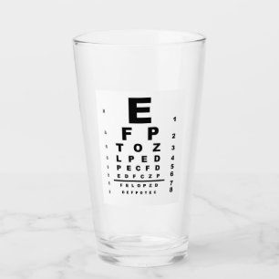 Öga Test Chart Exam Glaskopp