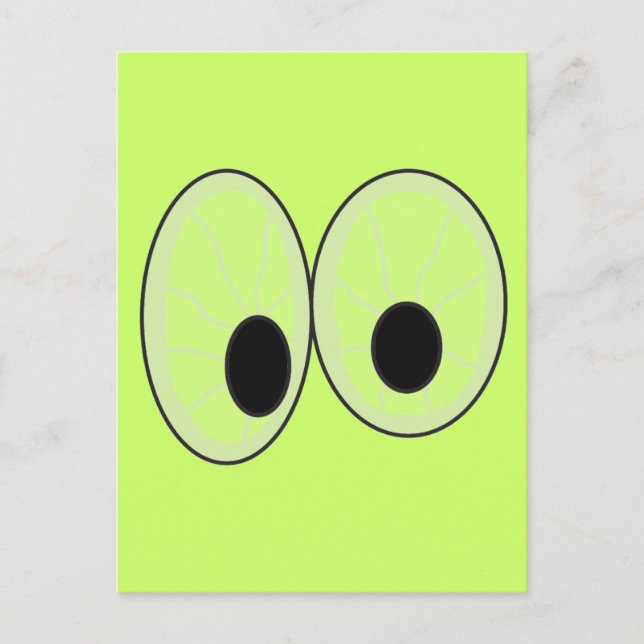 Öga Tshirts och gåvor Vykort (Framsida)