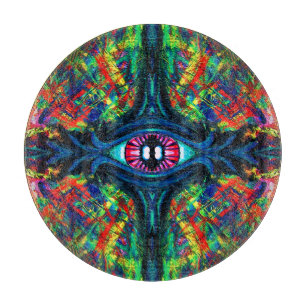 Öga Twisted och Trippy Painting