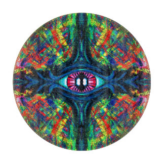 Öga Twisted och Trippy Painting