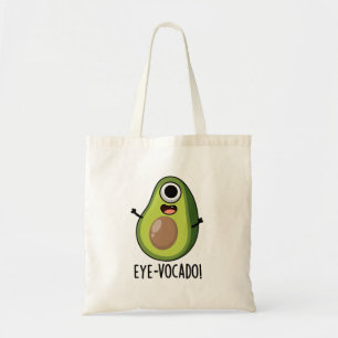 Öga-vocado Funny Avocado Pun Tygkasse