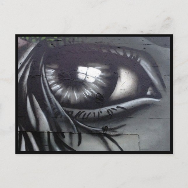 öga vykort (Framsida)