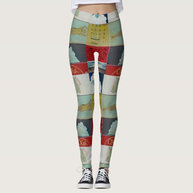 Ögadamasker Leggings (Framsida)