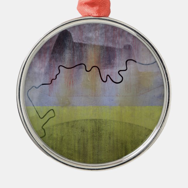 Ogaden 1999 julgransprydnad metall (Framsidan)