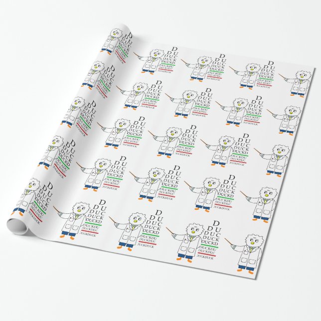 Ögaexamen (optometrikern) presentpapper (Utrullad)