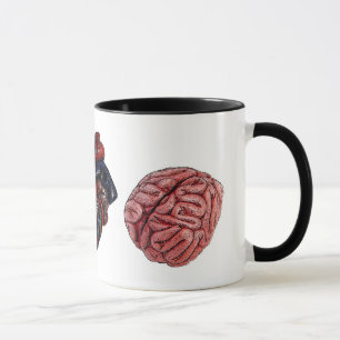 Ögahjärtahjärnor Mugg
