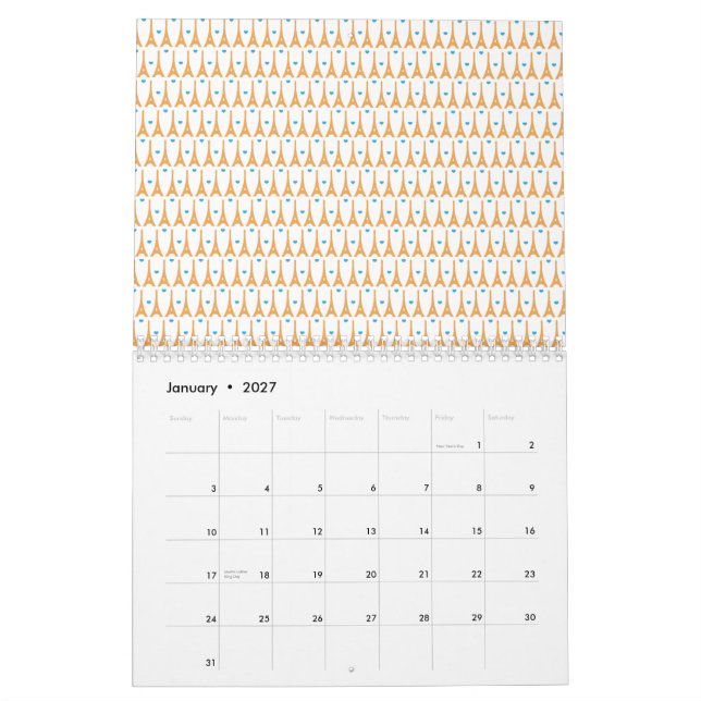 ögakärlek paris. 2010. kalender (Jan 2027)