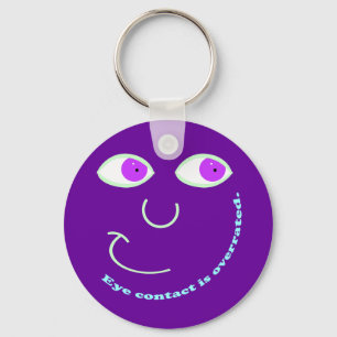 Ögakontakten är överskattade Keychain Nyckelring