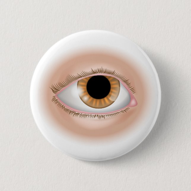 Ögakroppsdelillustration Knapp (Framsida)