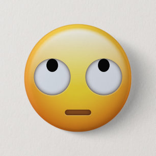 Ögarulle Emoji klämmer fast Knapp