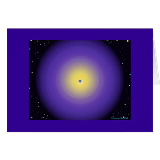 Ögat av guden hälsningskort