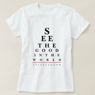 Ögat kartlägger citationsteckenT-tröja Tee Shirt