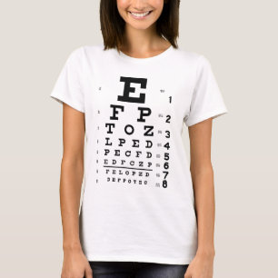 Ögat kartlägger tee shirt
