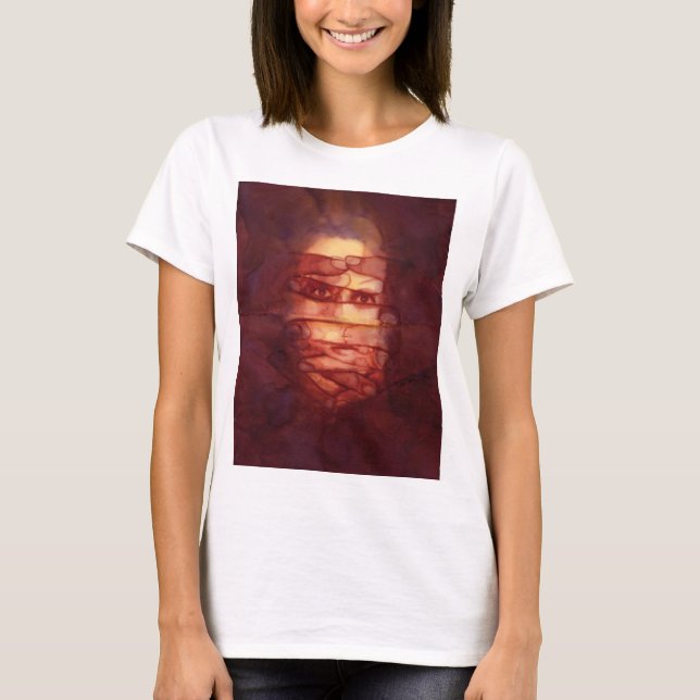 Ögat skuggar tee (Framsida)