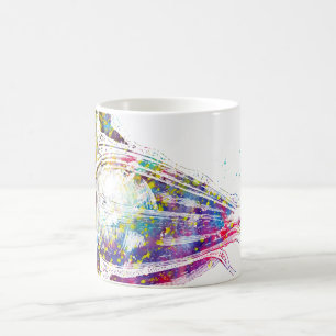 Ögats anatomi kaffemugg