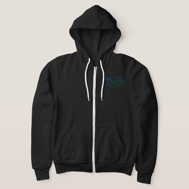 Ogburn School Dragkedja T Shirt (Laydown)